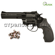 Револьвер под патрон Флобера Stalker S 4.5" black черная рукоять