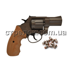 Револьвер под патрон Флобера Stalker 2.5" titanium бук