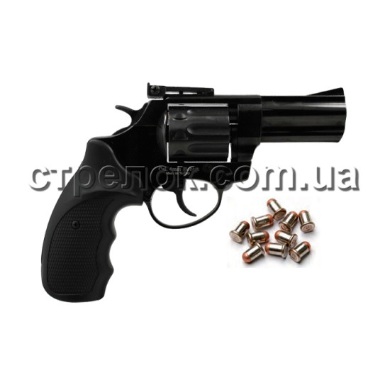Револьвер под патрон Флобера Ekol Python 3 Special black пластик