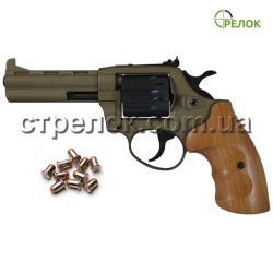 Револьвер под патрон Флобера Safari PRO 441 Bronze, бук