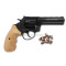 Револьвер под патрон Флобера Trooper 4.5 black бук
