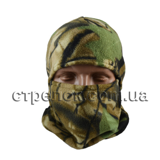 Балаклава (теплая) флисовая однодырочная, дубок