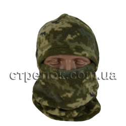 Балаклава (теплая) флисовая однодырочная, пиксель ВСУ
