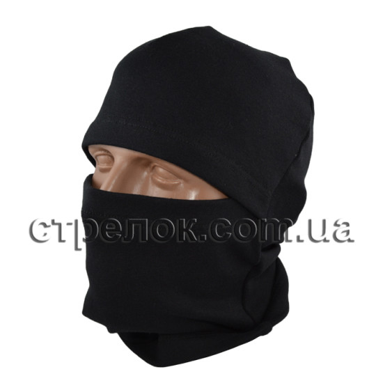 Балаклава однодырочная, черная