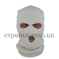 Балаклава трехдырочная Mil-Tec, белая