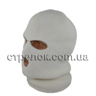 Балаклава трехдырочная Mil-Tec, белая