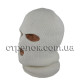 Балаклава трехдырочная Mil-Tec, белая