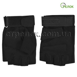 Перчатки Blackhawk беспалые, черные (реплика)