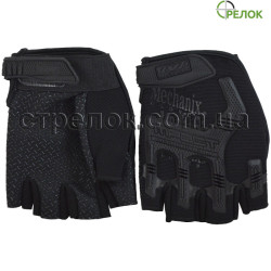 Перчатки Mechanix беспалые, черные (реплика)