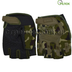 Перчатки Mechanix беспалые, камуфлированные (реплика)