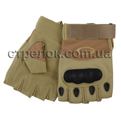 Перчатки тактические OAKLEY беспалые, песок