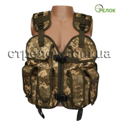 Разгрузочный жилет Стрелок №1 пиксель (CORDURA)