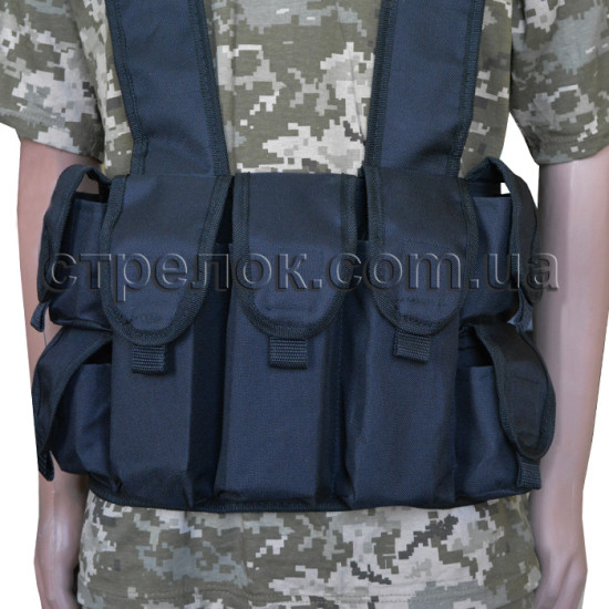 Разгрузочный жилет Стрелок №2 черный Разгрузочный жилет Стрелок №2 черный