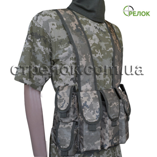 Разгрузочный жилет Стрелок №2 пиксель (CORDURA)
