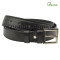 Ремень брючный кожаный Медан 1501, черный