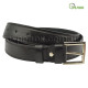 Ремень брючный кожаный Медан 1501, черный