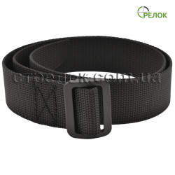 Ремень брючный Стрелок 4 см ЧЕРНЫЙ