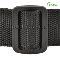 Ремень брючный Стрелок 4 см ЧЕРНЫЙ