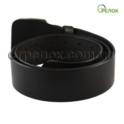 Ремень кожаный A-line 50 мм, коричневый