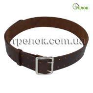 Ремень кожаный, коричневый
