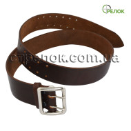 Ремень кожаный, коричневый