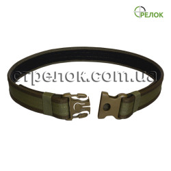 Ремень поясной тактический Стрелок (жесткий), олива