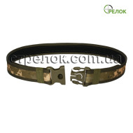 Ремень поясной тактический Стрелок (жесткий), светлый пиксель