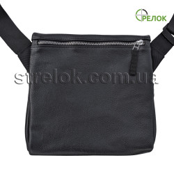 Сумка плечова з кобурою Стрелок СП-11 шкіряна