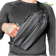 Нагрудная сумка-кобура A-line А44, графит