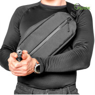 Нагрудная сумка-кобура A-line А44, графит