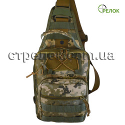 Сумка синтетическая плечевая с кобурой Стрелок СП-2, пиксель