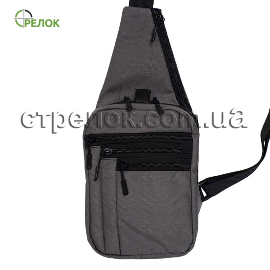 Сумка-кобура наплечная Стрелок СП-3 Elite, светло-серая (Cordura)