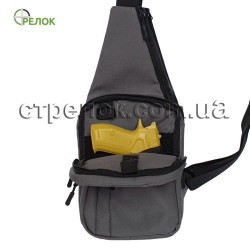 Сумка-кобура наплечная Стрелок СП-3 Elite, светло-серая (Cordura)