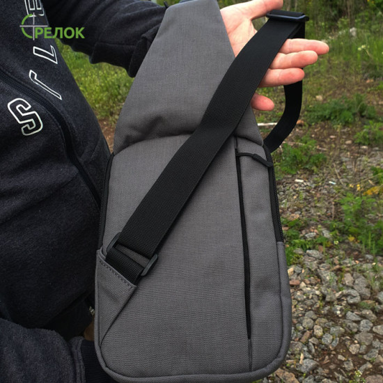 Сумка-кобура наплечная Стрелок СП-3 Elite, светло-серая (Cordura)