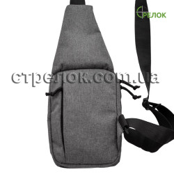 Сумка-кобура наплечная Стрелок СП-3, серая (для левши)
