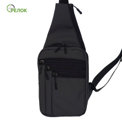 Сумка-кобура наплечная Стрелок СП-3 Elite, темно-серая (Cordura)