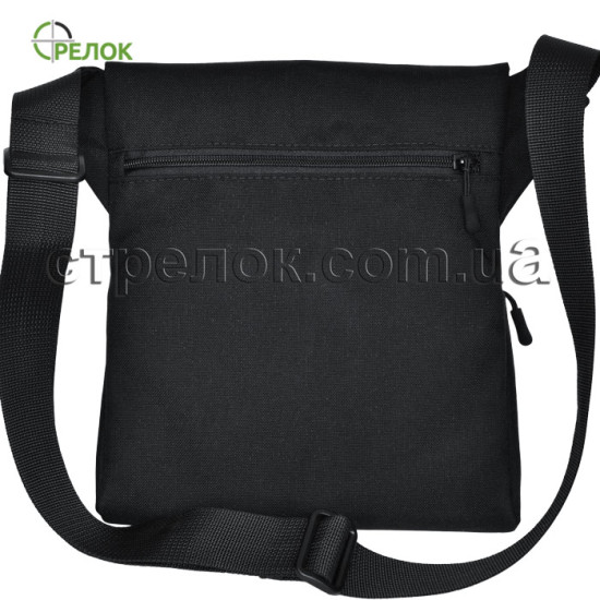 Сумка синтетическая плечевая с кобурой Стрелок СП-8, черная Сумка синтетическая плечевая с кобурой Стрелок СП-8, черная