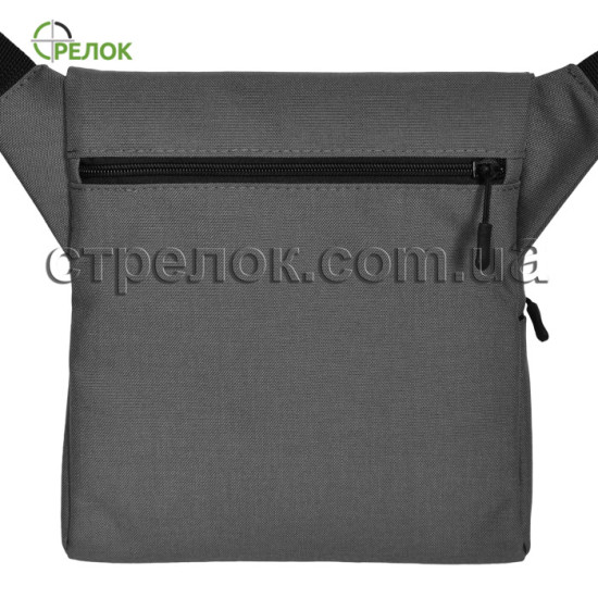 Сумка синтетическая плечевая с кобурой Стрелок СП-5, светло-серая