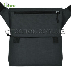 Сумка синтетическая плечевая с кобурой Стрелок СП-8, темно-серая