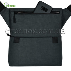 Сумка синтетическая плечевая с кобурой Стрелок СП-8, темно-серая