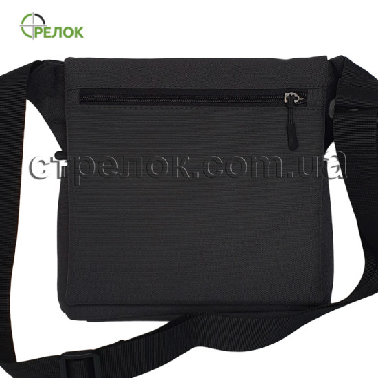 Сумка синтетическая плечевая с кобурой Стрелок СП-6, темно-серая