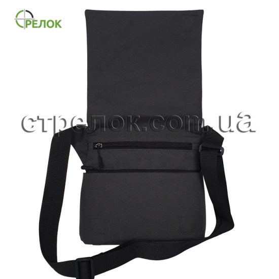 Сумка синтетическая плечевая с кобурой Стрелок СП-6, темно-серая