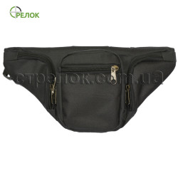 Сумка поясная с кобурой Стрелок, черная