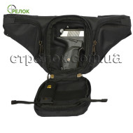 Сумка поясная с кобурой Стрелок, черная
