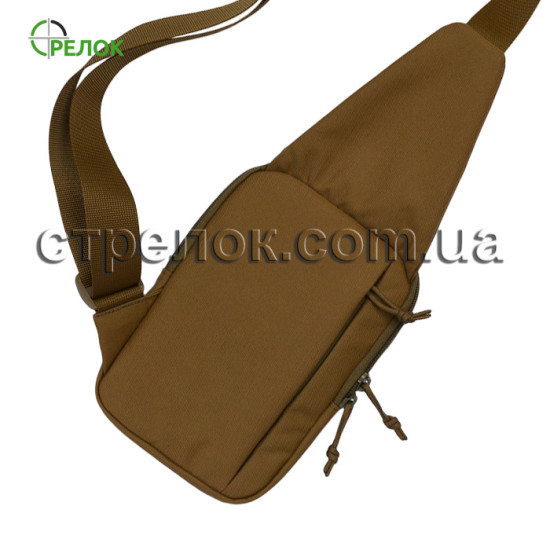 Сумка синтетична плечова з кобурою A-line А33, койот