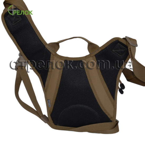 Сумка синтетическая плечевая с кобурой A-line А37, койот