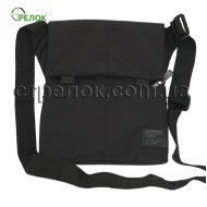Сумка синтетическая плечевая с кобурой A-line А39, черная