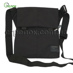 Сумка синтетическая плечевая с кобурой A-line А39, черная