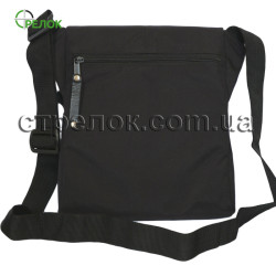 Сумка синтетическая плечевая с кобурой A-line А39, черная