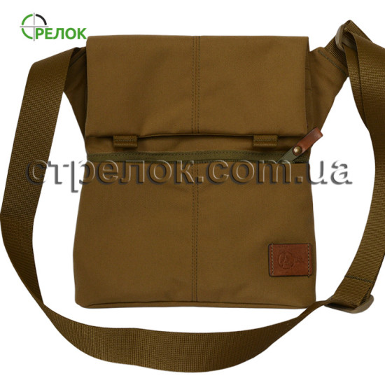 Сумка синтетическая плечевая с кобурой A-line А39, койот